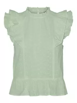 Топ VERO MODA Top VMKammy, пастельно-зеленый