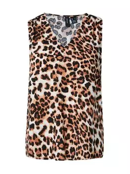 Топ VERO MODA VMEASY JOY, цвет Camel/Light beige