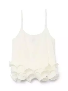 Топ VERO MODA VMNOVA, белый