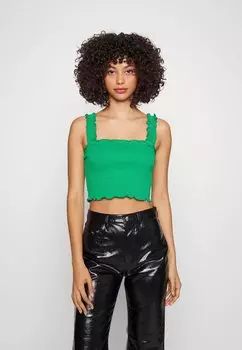 Топ Vero Moda, зеленый