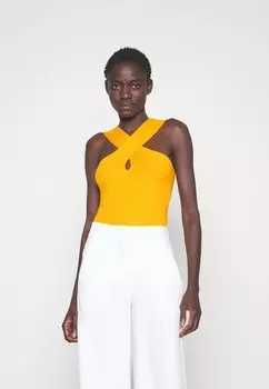 Топ Vero Moda, желтый