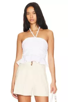 Топ Veronica Beard Arienne, белый