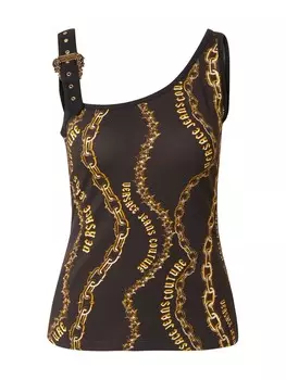 Топ Versace Jeans Couture Top, черный