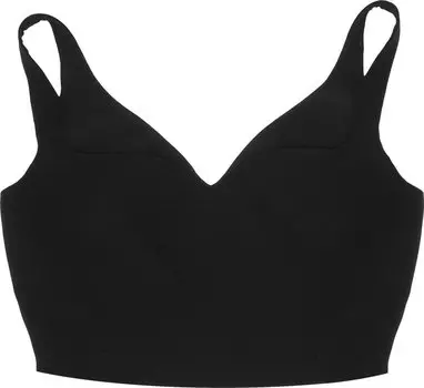 Топ Versace Silk Top 'Black', черный