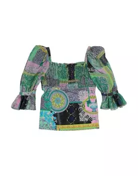 Топ Versace Young, зеленый