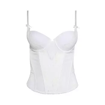 Топ Vetements Corset Top White, белый