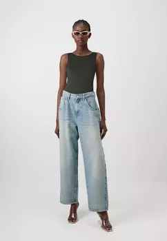 Топ VIALULA O NECK BODYSTOCKING VILA, черный