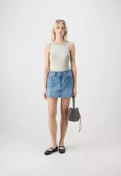 Топ VIALULA O NECK BODYSTOCKING VILA, кремовый