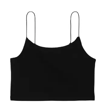 Топ Victoria's Secret Cotton Tank, черный