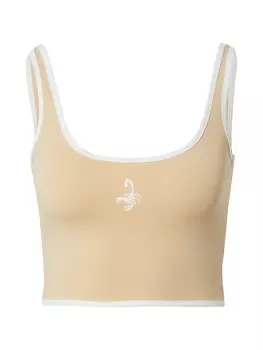 Топ VIERVIER Bella, бежевый