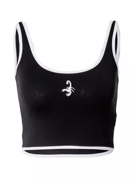 Топ VIERVIER Bella, черный