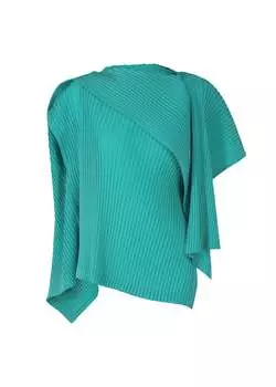 Топ vigor pleats solid Issey Miyake, синий