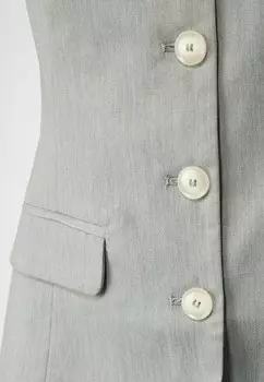 Топ VIKAMI STRAPLESS VILA, серый