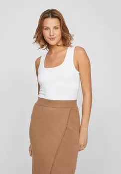 Топ VIKENZA U-NECK TANK NOOS VILA, белый