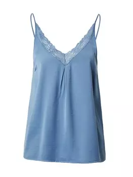 Топ Vila CAVA, дымчатый синий