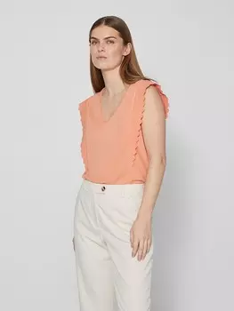Топ Vila, оранжевый