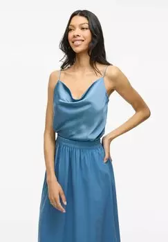 Топ VILA, темно-синий