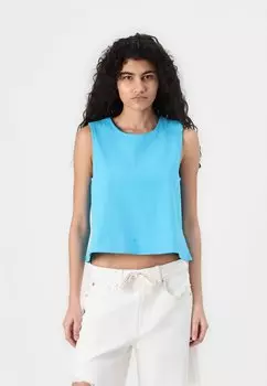 Топ VINTAGE SHELL GAP, синий