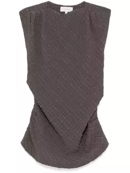 Топ Violet Lee Mathews, серый