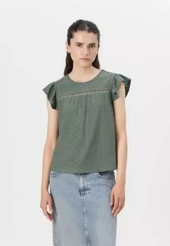 Топ VIPOINTA ONECK VILA, зеленый