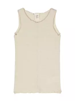 Топ Virginia в рубчик Caffe' D'orzo, бежевый