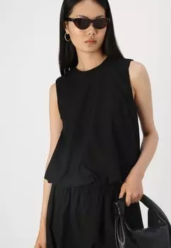 Топ VISEMA BALLOON VILA, черный