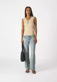 Топ VISIA NECK VILA, золотой