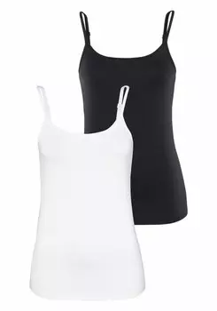 Топ VIVANCE, черно-белый