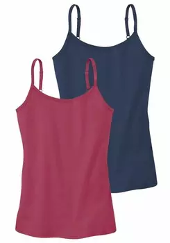 Топ Vivance, морской синий/темно-розовый