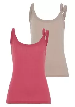 Топ Vivance, серый/розовый