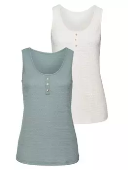 Топ Vivance Shirt, цвет mint, creme