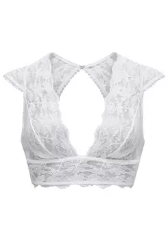 Топ Vivance Spitzen, белый