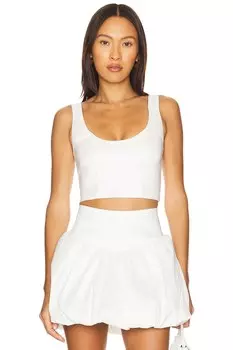 Топ Vivianna Show Me Your Mumu, white taffeta