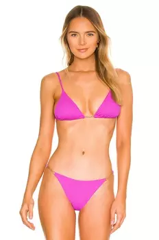Топ Vix Swimwear Chain Triangle, цвет Bubblegum Firenze