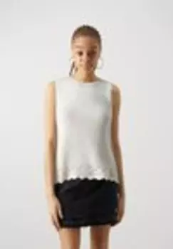 Топ VMAINO O NECK Vero Moda, белый