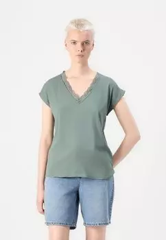 Топ VMBELLA Vero Moda, зеленый