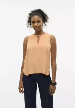 Топ VMBIA - Blouse Vero Moda, медный