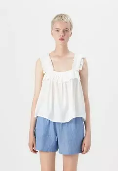 Топ VMCLARA FRILL Vero Moda, белый