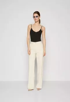 Топ Vmmaxi My Soft V Singlet 2 Pack Vero Moda, черный