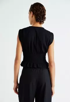 Топ VMMENJA Vero Moda, черный