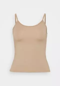 Топ Vmmillion Singlet Vero Moda, серебристая норка