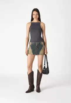 Топ VMMILLION Vero Moda, серый