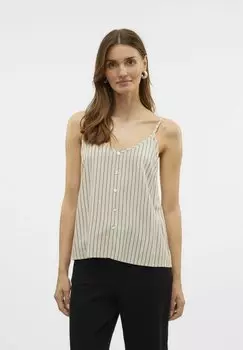 Топ VMMYMILO Vero Moda, серебряный