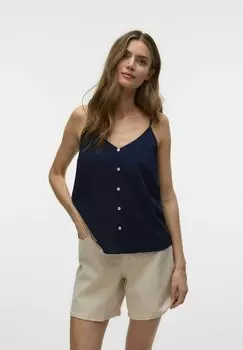 Топ VMMYMILO Vero Moda, темно-синий