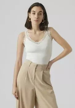 Топ VMROSA Vero Moda, белый