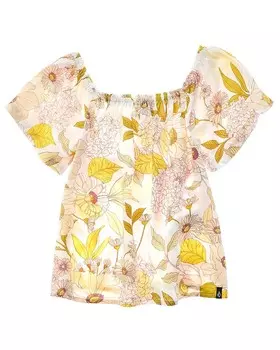 Топ Volcom Happy Clouds, белый