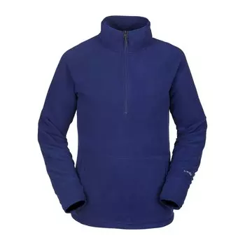 Топ Volcom Polartec 1/2 Zip, цвет Olympic Blue