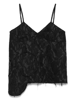 Топ в горошек Socit Anonyme, черный