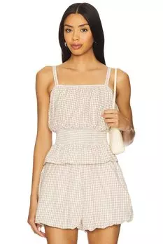Топ в клетку Gingham Blanknyc, beach club