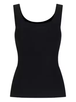 Топ в рубчик 6397, черный